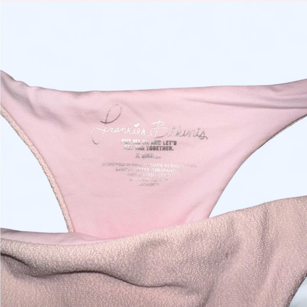 Frankie's Bikinis Pink Bikini Panties